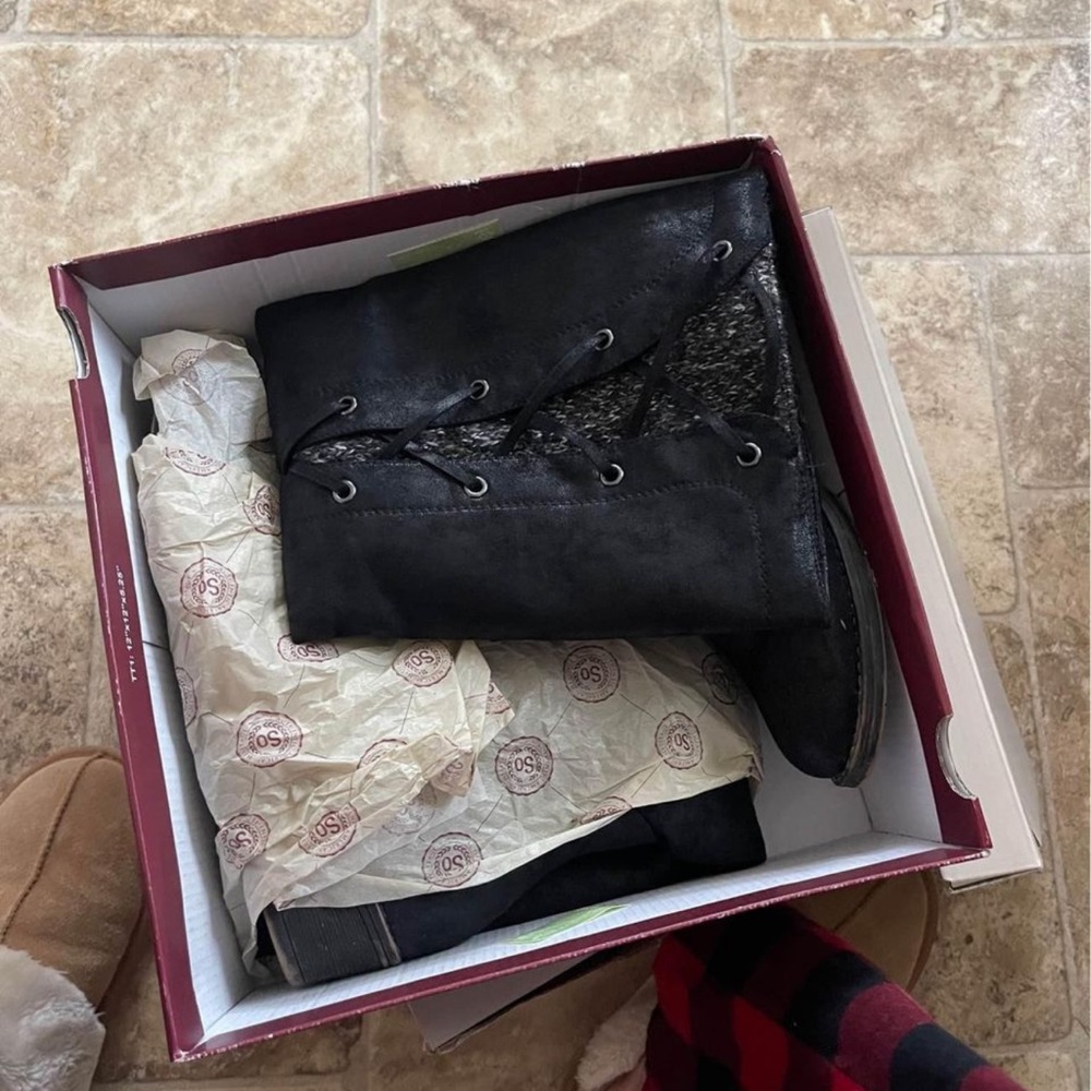 Knee high boots